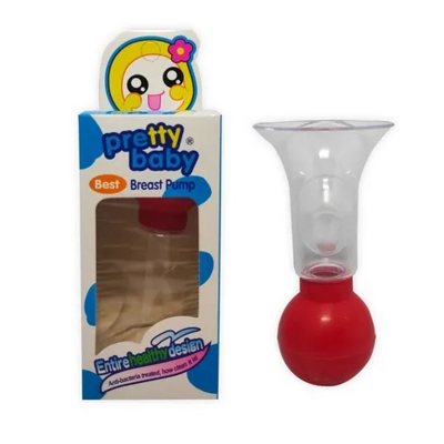 Picture of Pretty Baby Manual Brest Pump Breastfeeding Baby Milk Suction set