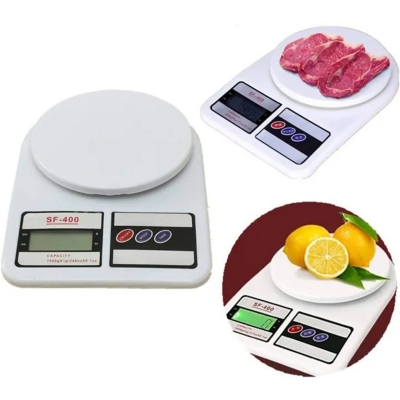 Picture of Digital weight Scale for kitchen - kitchen Scale - weight machine SF-400 - White