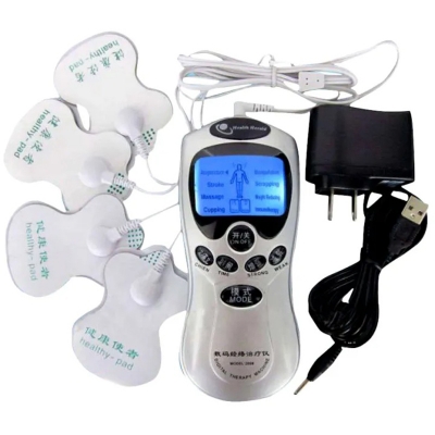 Picture of 4 Models Electric herald Tens Muscle Stimulatar Ems Acupuncture Body Massage Digital Therapy Machine Electrostimulator - body massager
