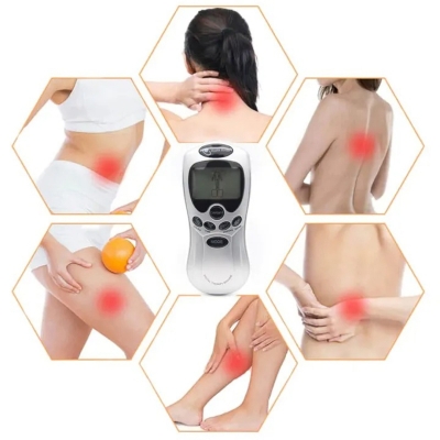Picture of 4 Models Electric herald Tens Muscle Stimulatar Ems Acupuncture Body Massage Digital Therapy Machine Electrostimulator - body massager