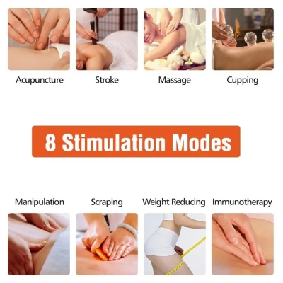 Picture of 4 Models Electric herald Tens Muscle Stimulatar Ems Acupuncture Body Massage Digital Therapy Machine Electrostimulator - body massager