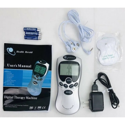 Picture of 4 Models Electric herald Tens Muscle Stimulatar Ems Acupuncture Body Massage Digital Therapy Machine Electrostimulator - body massager