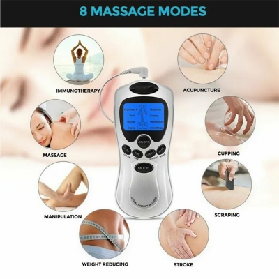 Picture of Models Electric herald Tens Muscle Stimulatar Ems Acupuncture Body Massage Digital Therapy Machine Electrostimulator