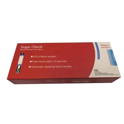 Picture of Sugar Check Blood Glucose Test Strips 50pcs individual Diabetics Test strips