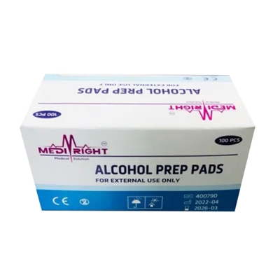 Picture of Alcohol prep Pad 100pcs - White
