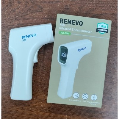 Picture of Renevo Infrared thermometer for body LED - AET-R1B1 - White