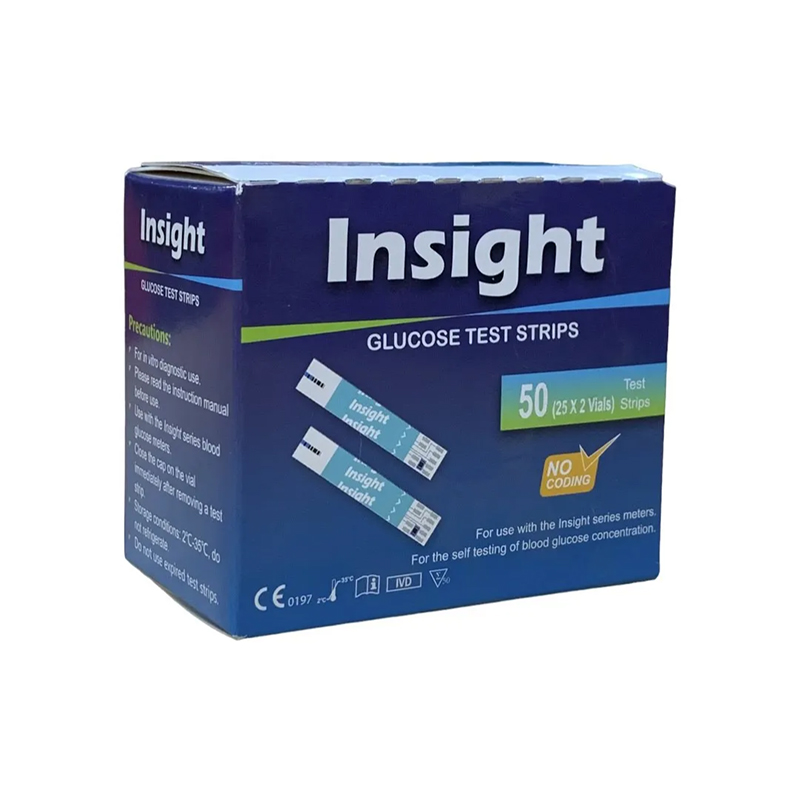 Picture of Insight Glucose test Strips -50 pcs Glucose test strip