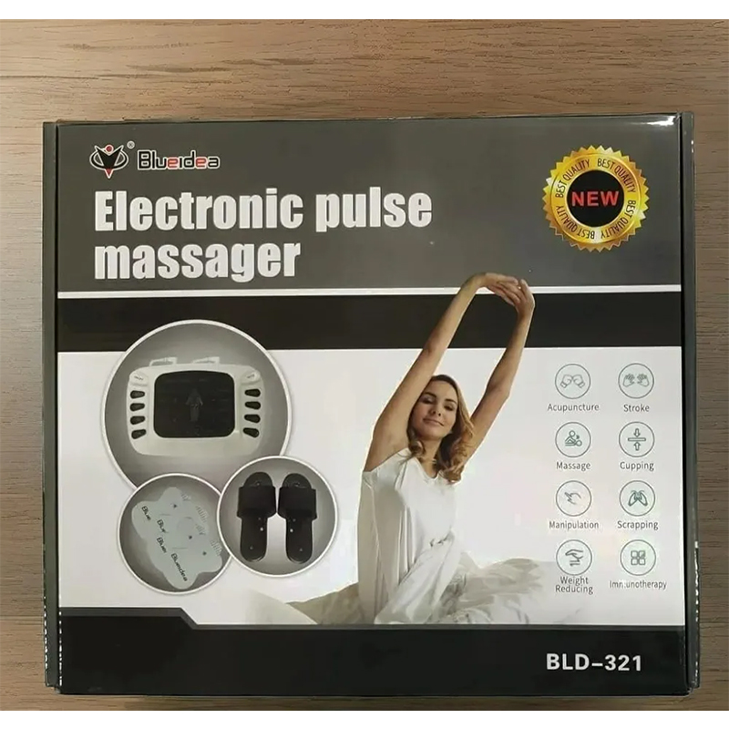 Picture of Electronic Pulse Massager Digital therapy Update version - White