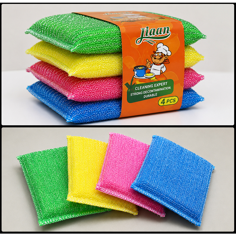 Picture of Foam Scrubber For Dish Wash - 4pcs