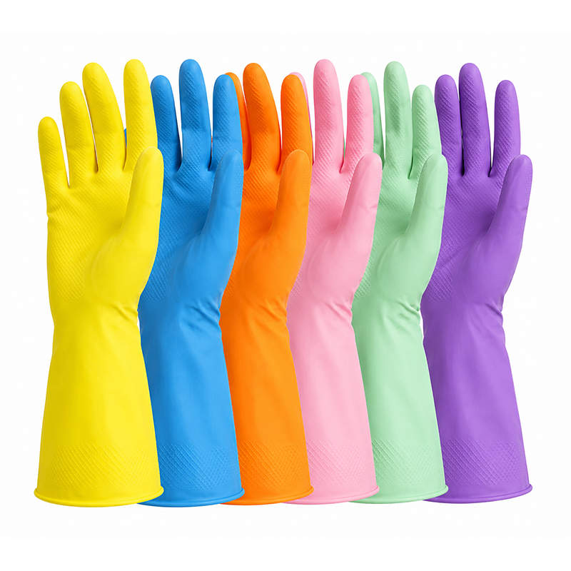 Picture of Kitchen Protective Hand Gloves – Half-Hand Design (1 Pair / 2 Pcs) - Multicolor