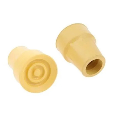 Picture of 2pcs Non-slip Rubber Walking Crutch Stick Tips (2.2 cm) Shock Absorb Walker Tips