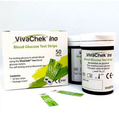 Picture of VivaChek Ino Blood Glucose Test Strip 