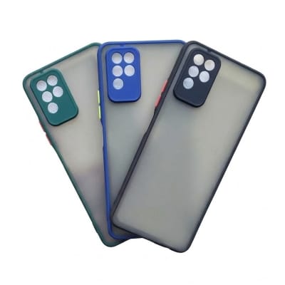 Picture of For Infinix Note 10 Mate Back Cover With Camera Bumper -Black