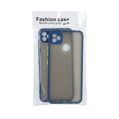 Picture of Camera Protection Smoke Matte Finish Back Cover for Itel Vision 1 - Black