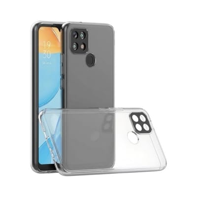 Picture of Oppo A15 Bumper cover Frosted Shockproof Protection Casing Hard Phone Case Matte Back Cover Oppo A15 -Black