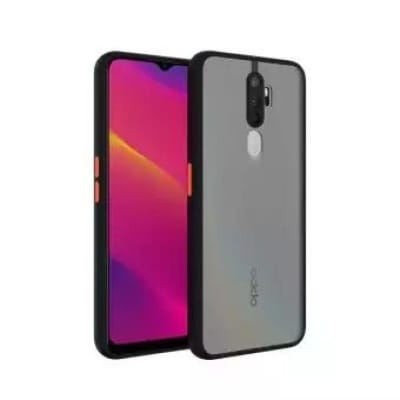 Picture of Premium Quality Shockproof Protective Back Cover Case For Oppo A9 2020-Black