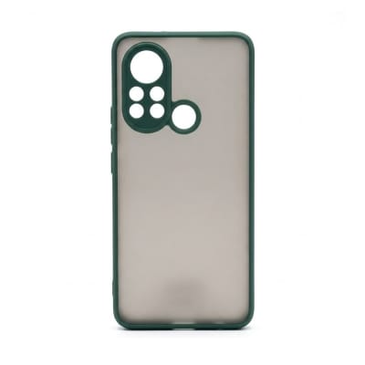 Picture of Infinx Hot 11s Camera Protection Smoke case Matte Finish Mobile Back Cover 