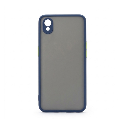 Picture of For Oppo A37 Camera Protection Smoke case Matte Finish Mobile Back Cover -Black