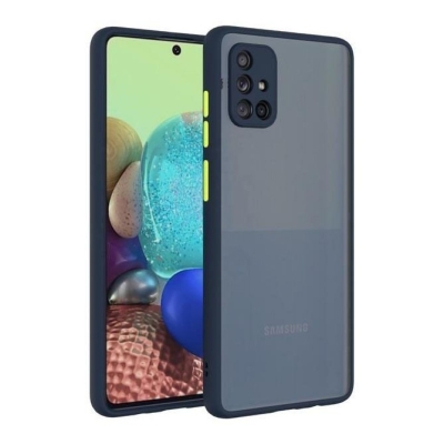 Picture of Samsung Galaxy A51 Smoke Translucent Matte Hard Back Case 