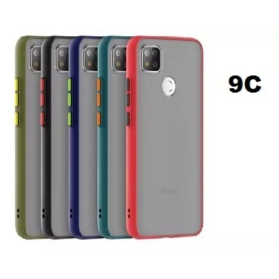 Picture of Luxurious Matte Back Cover For Redmi 9C -Black