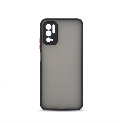 Picture of Premium Quality Shockproof Protective Back Cover Case For Xiaomi Redmi Note 10(5g)-Black