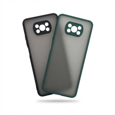 Picture of Premium Quality Shockproof Protective Back Cover Case For Xiaomi Poco X3 NFC