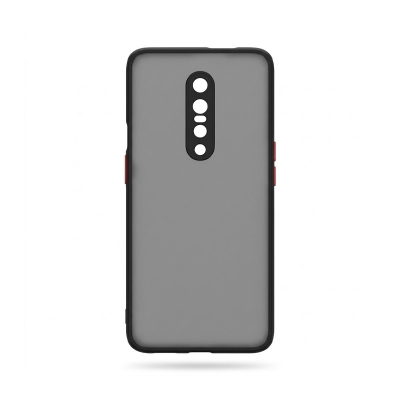 Picture of Premium Quality Shockproof Protective Back Cover Case For OnePlus 7 PRO-Black