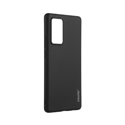 Picture of For Oppo Reno 6 Pro Case Soft Sandstone Slim Matte Cover Eouro Brand - Phone Back Cover (Back Case Cover For Smartphone) -Black