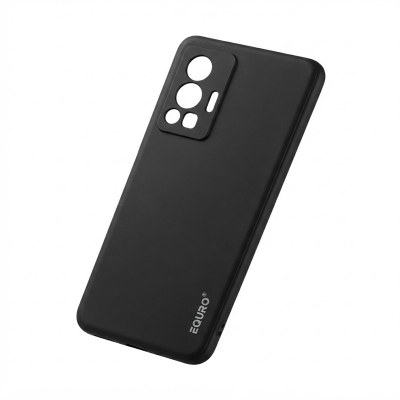 Picture of For Vivo X70 Pro Case Soft Sandstone Slim Matte Cover Eouro Brand - back Cover -Black
