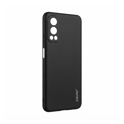 Picture of For One Plus Nord 2 Case Soft Sandstone Slim Matte Cover Eouro Case - Camera - Phone Back Cover -Black