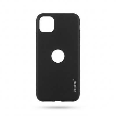 Picture of For IPhone 11 Premium Case Soft Sandstone Slim Matte Cover -Black