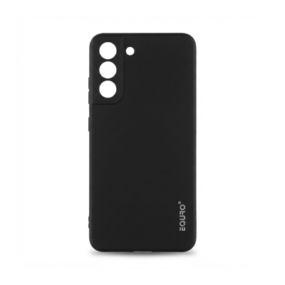 Picture of Eouro For Samsung Galaxy S21 FE Premium Case Soft Sandstone Slim Matte Cover Eouro Brand -Black