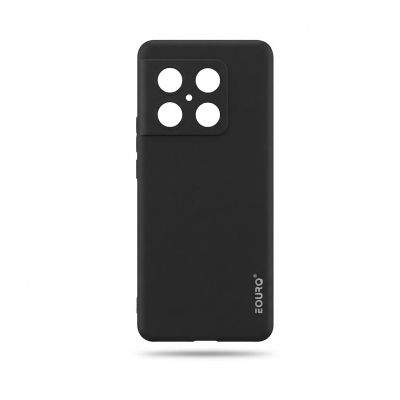Picture of Eouro For One Plus 10 pro Premium Camera Protective  Case Soft Sandstone Slim Matte Cover Eouro Case -Black