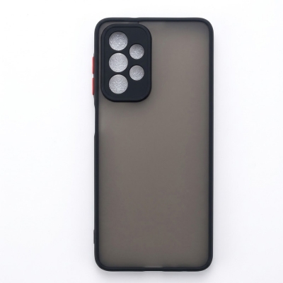 Picture of For Samsung Galaxy A13 Camera Protection Smoke case Matte Finish Mobile Back Cover 