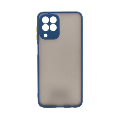 Picture of For Samsung Galaxy M33 5G Back Cover Smoke Matte Finished With Camera Protection Samsung Galaxy M33 5G Back Cover 