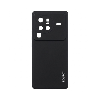 Picture of For Vivo X80 Pro Premium Case Soft Sandstone Slim Matte Cover Eouro case - মোবাইল ফোন - Phone -Black