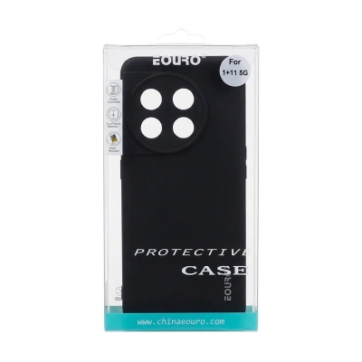 Picture of Premium Quality Shockproof Protective Back Cover Case For OnePlus 11 5G-Black