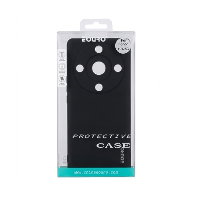 Picture of For Honor X9A Premium Case Soft Sandstone Slim Matte Cover - Phone -Black