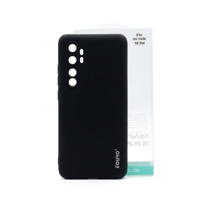 Picture of For Xiaomi Mi Note 10 Lite Premium Case Soft Sandstone Slim Matte Cover -Black
