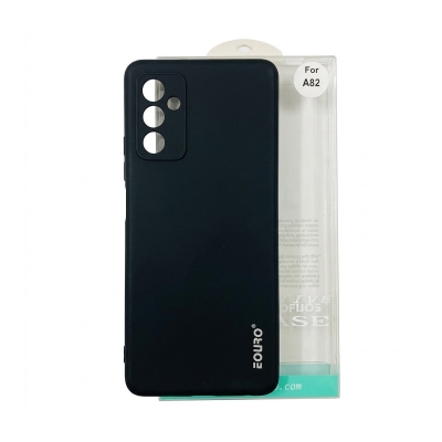 Picture of For Samsung Galaxy A82 Premium Case Soft Sandstone Slim Matte Cover -Black