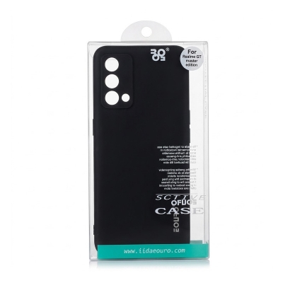 Picture of For Realme GT Master Edition Premium Case Soft Sandstone Slim Matte Cover -Black