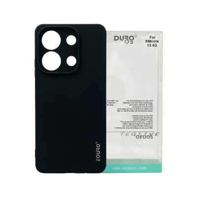 Picture of For Xiaomi Redmi Note 13 4G Premium Case Soft Sandstone Slim Matte Cover -Black