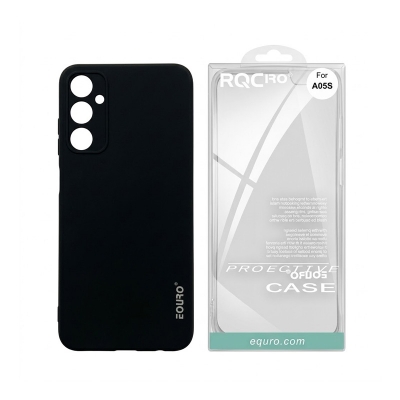 Picture of For Samsung Galaxy A05s Premium Case Soft Sandstone Slim Matte Cover -Black