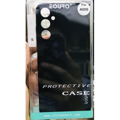 Picture of For Samsung Galaxy A05s Premium Case Soft Sandstone Slim Matte Cover -Black