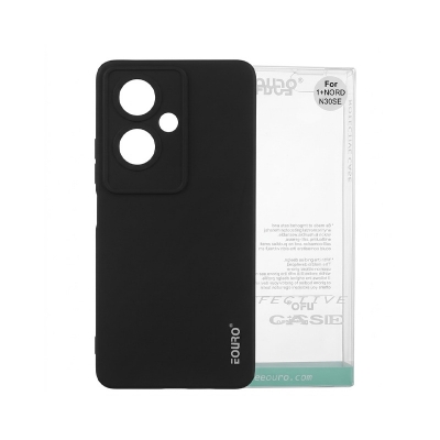 Picture of Premium Quality Shockproof Protective Back Cover Case For OnePlus Nord N30 Se-Black