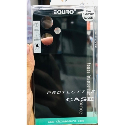 Picture of Premium Quality Shockproof Protective Back Cover Case For OnePlus Nord N30 Se-Black