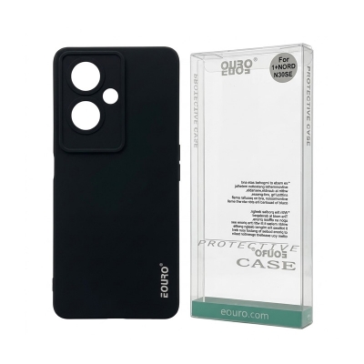 Picture of For One Plus Nord N30 Se (1+ Nord N30 Se ) Premium Case Soft Sandstone Slim Matte Cover Eouro Brand -Black
