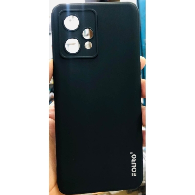 Picture of Premium Quality Shockproof Protective Back Cover Case For Realme 9 4G-Black