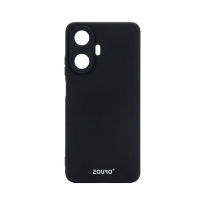 Picture of For Realme C55 Premium Case Soft Sandstone Slim Matte Cover Eouro Brand - Phone -Black