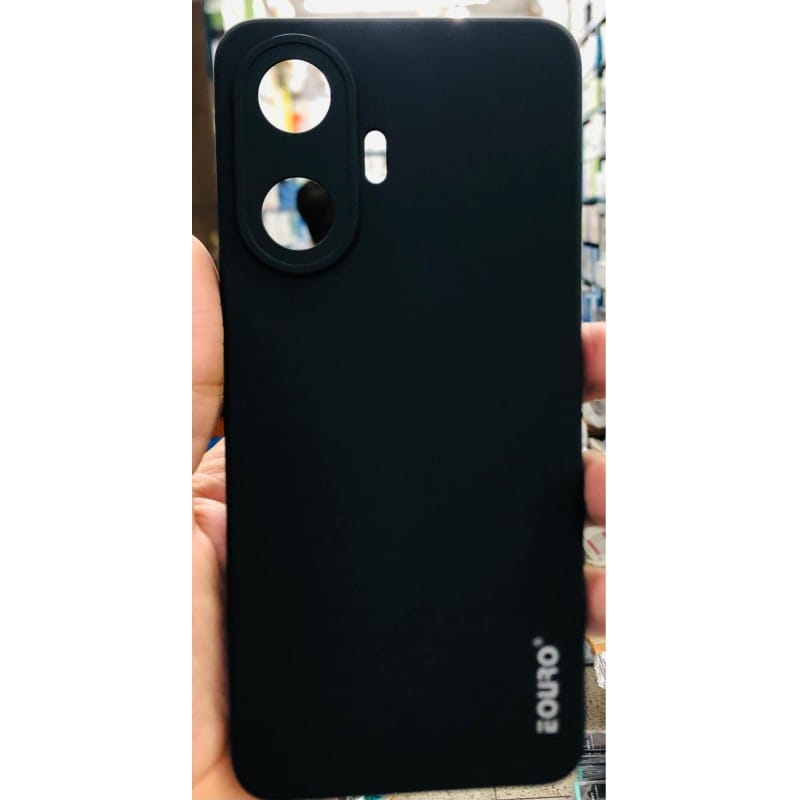 Picture of For Realme C55 Premium Case Soft Sandstone Slim Matte Cover Eouro Brand - Phone -Black